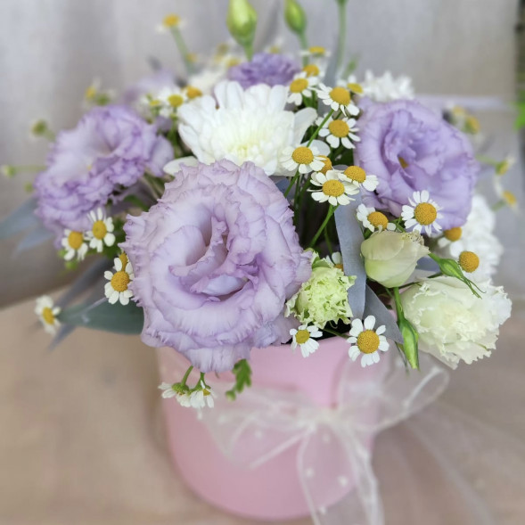 Композиция в коробке «Милота» в Алуште