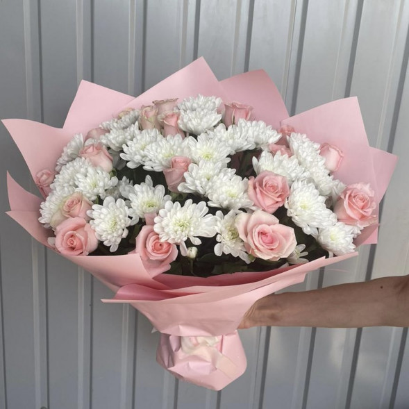 Букет «Нежная хриза» в Алуште