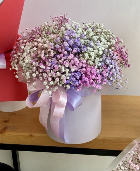 Коробочка с гипсофилой в Алуште