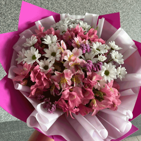 Букет &quot;Небесный фламинго&quot; в Алуште